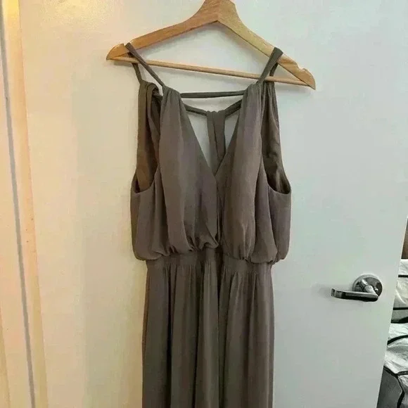 WATTERS Stone Fleurette Party Cocktail Gown - Picture 3 of 7